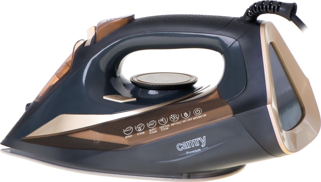 Camry, plancha a vapor de color  y cobre, modelo CR 5036, Imagen del producto 
