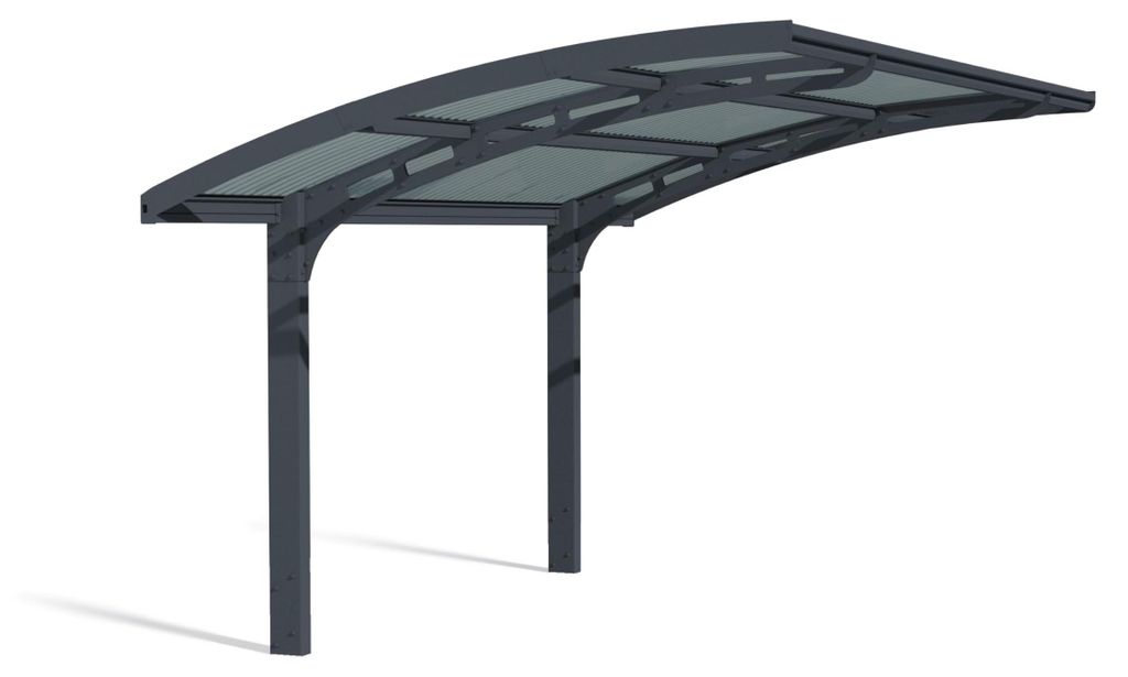 PALRAM-Carport Arizona 5000-anthracite-7313 Image du produit 