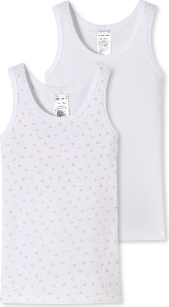 Schiesser 4er Pack Kids Girls Feinripp Organic Baumwolle Produktbild 
