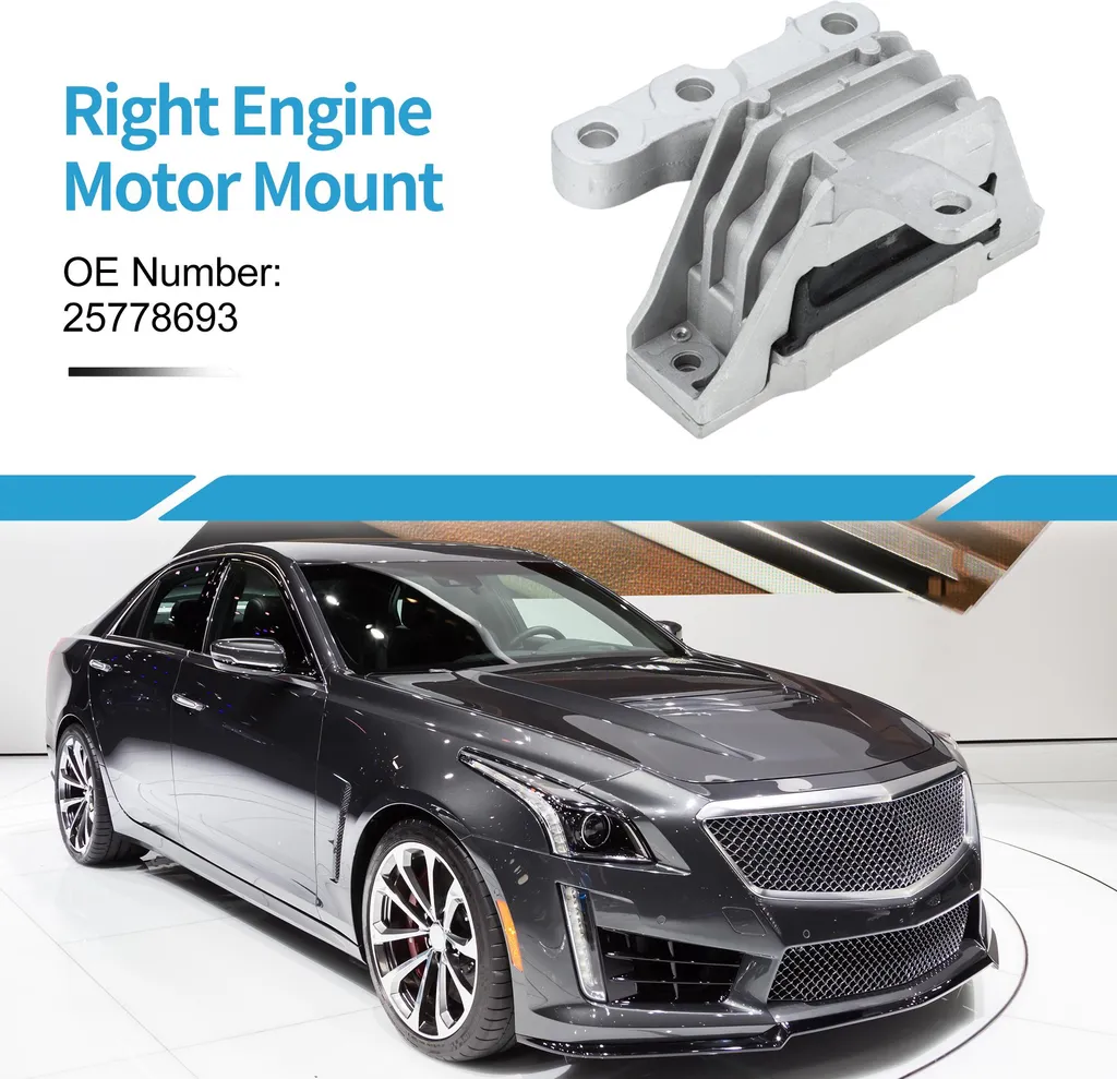 Support de Fixation Moteur en Métal pour Cadillac CTS 2010-2016 Stable - 3