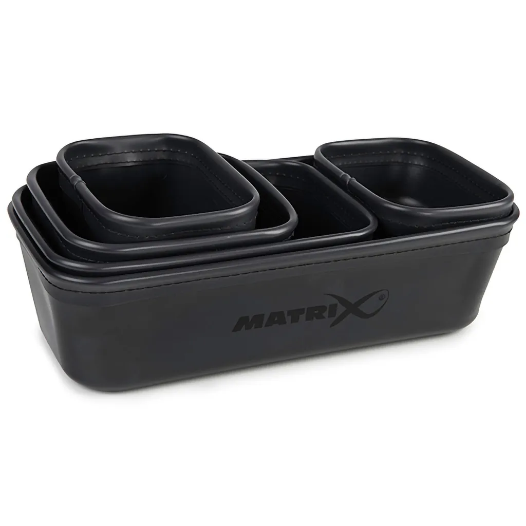 Rangement Appâts de Pêche Fox Matrix EVA pour Station et Tablette