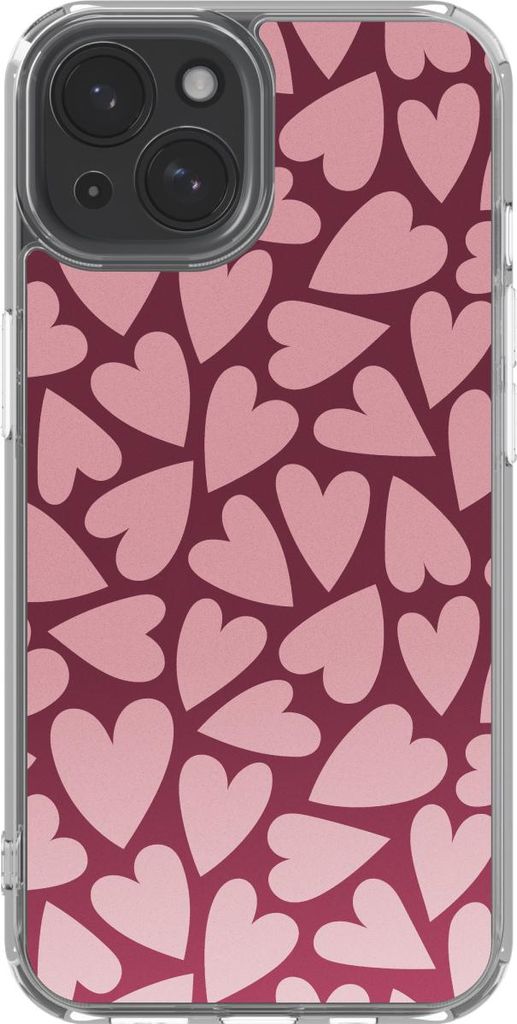 imoshion Designové puzdro iPhone 15 - Hearty Blush Obrázok produktu 