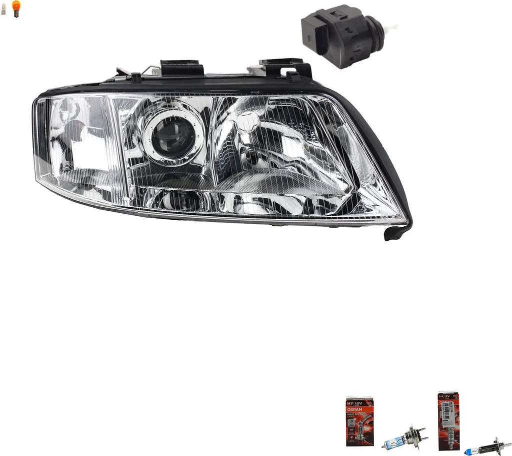 Sicurezza Notturna Audi A6 4B: Faro Johns e Osram Night Breaker Laser