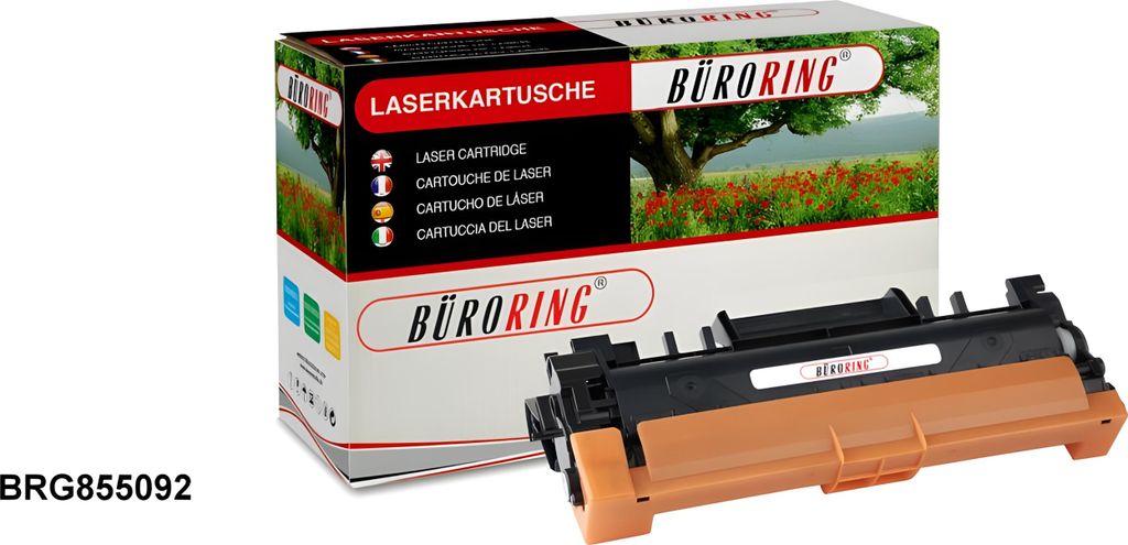 Toner TN-2410 schwarz für Brother DCP L2550DN DCP L2530DW, DCP L2510D,