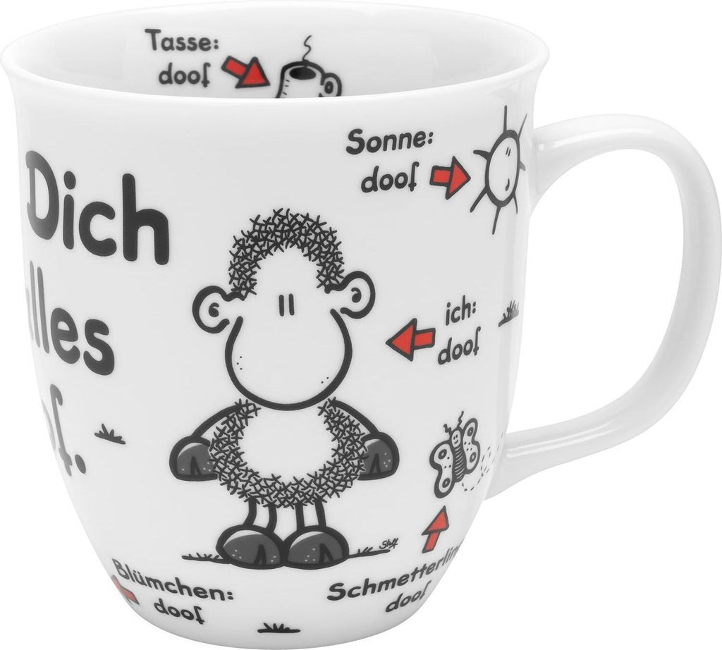 Tasse »Ohne Dich ist alles doof.« Produktbild 