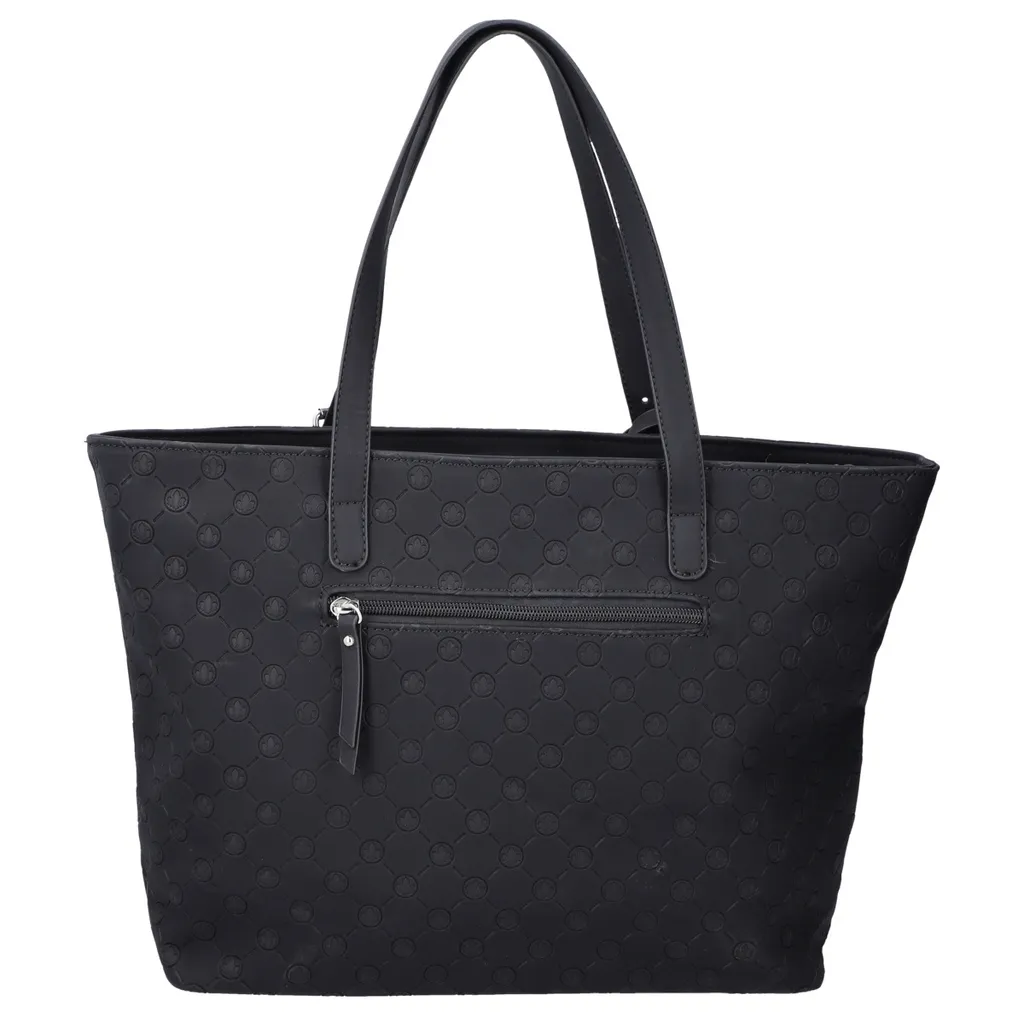 Rieker Damen Schultertasche H1040 – Marineblau Mit Löcheroptik, Verstellbarer Riemen