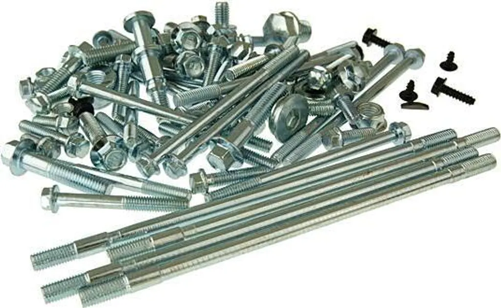 Remplacez vos vis moteur usées sur GY6 50 ccm avec le kit 101.OCTANE