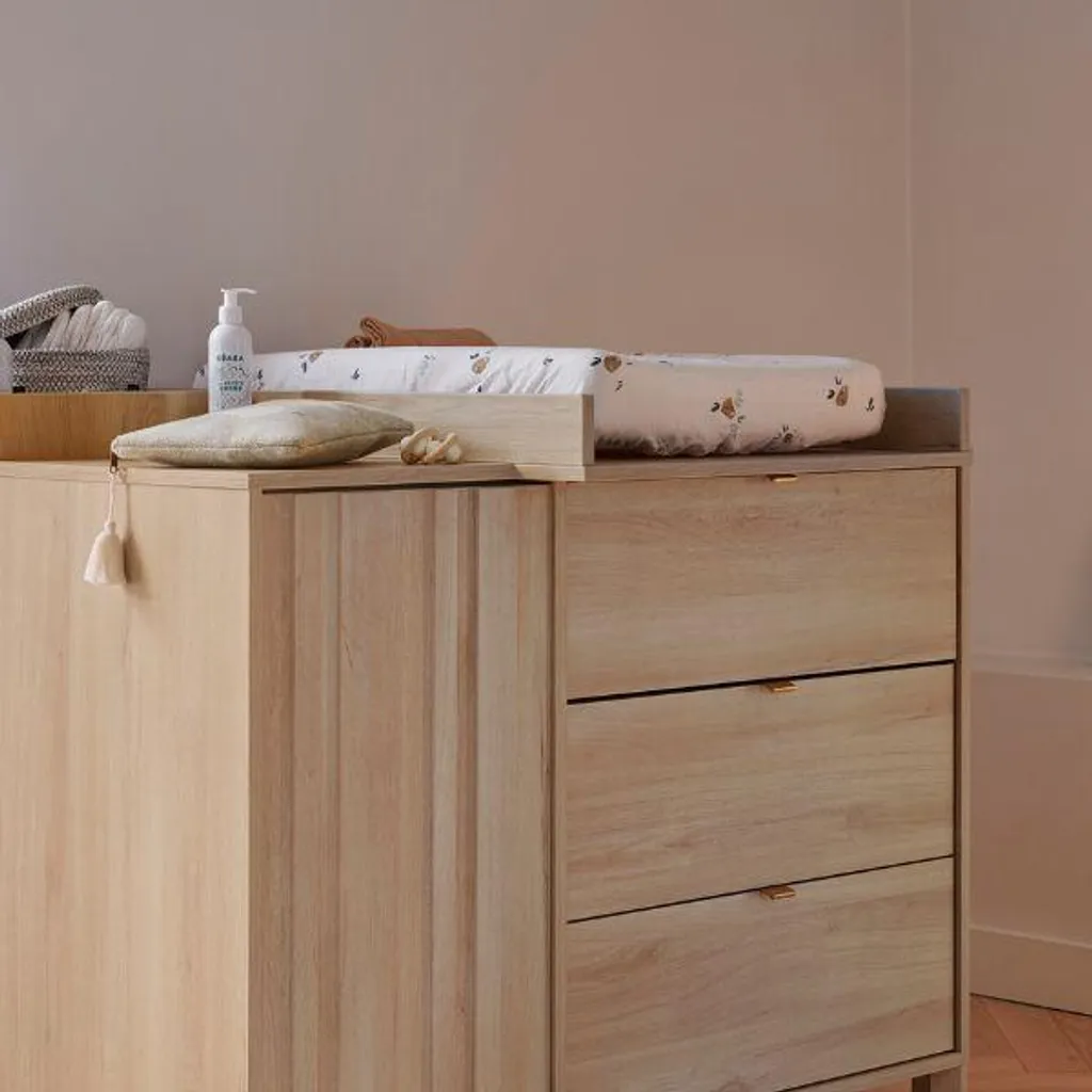 Table d'appoint Calypso extensible en bois de chêne pour salle à manger