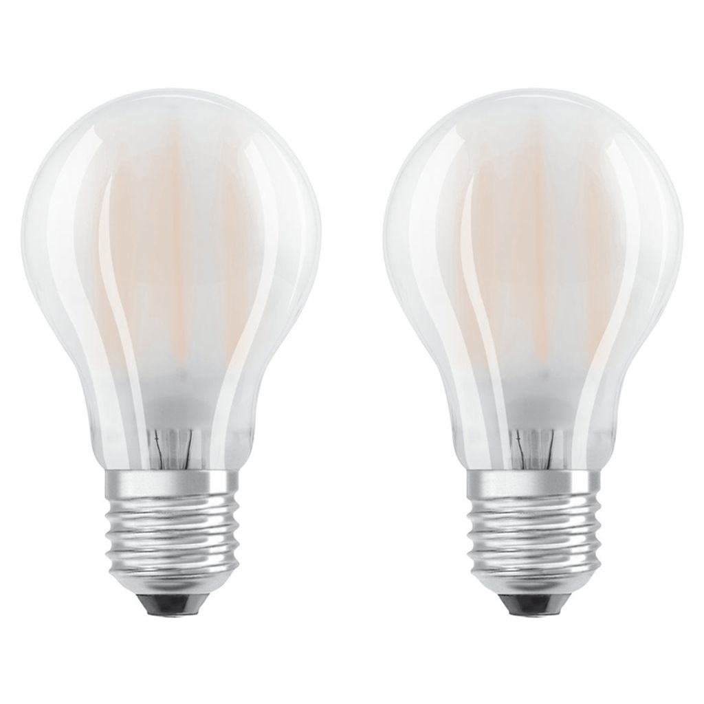 Scatola OSRAM con 2 lampade LED standard in vetro Immagine del prodotto 