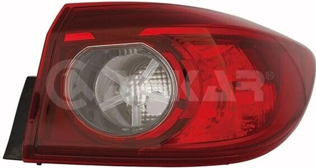 Réparer feu arrière cassé Mazda 3 : Optique droite ALKAR OE BKC351150