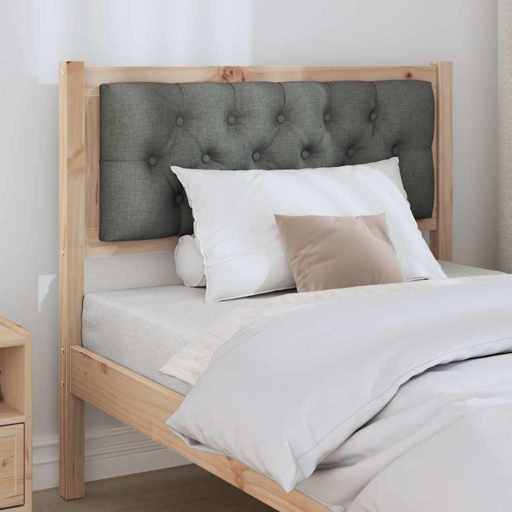 Stabli Kopfteil Sonstiges Braun und Dunkelgrau 90cm Massivholz Kiefer - DE494759 - Kopfteile
