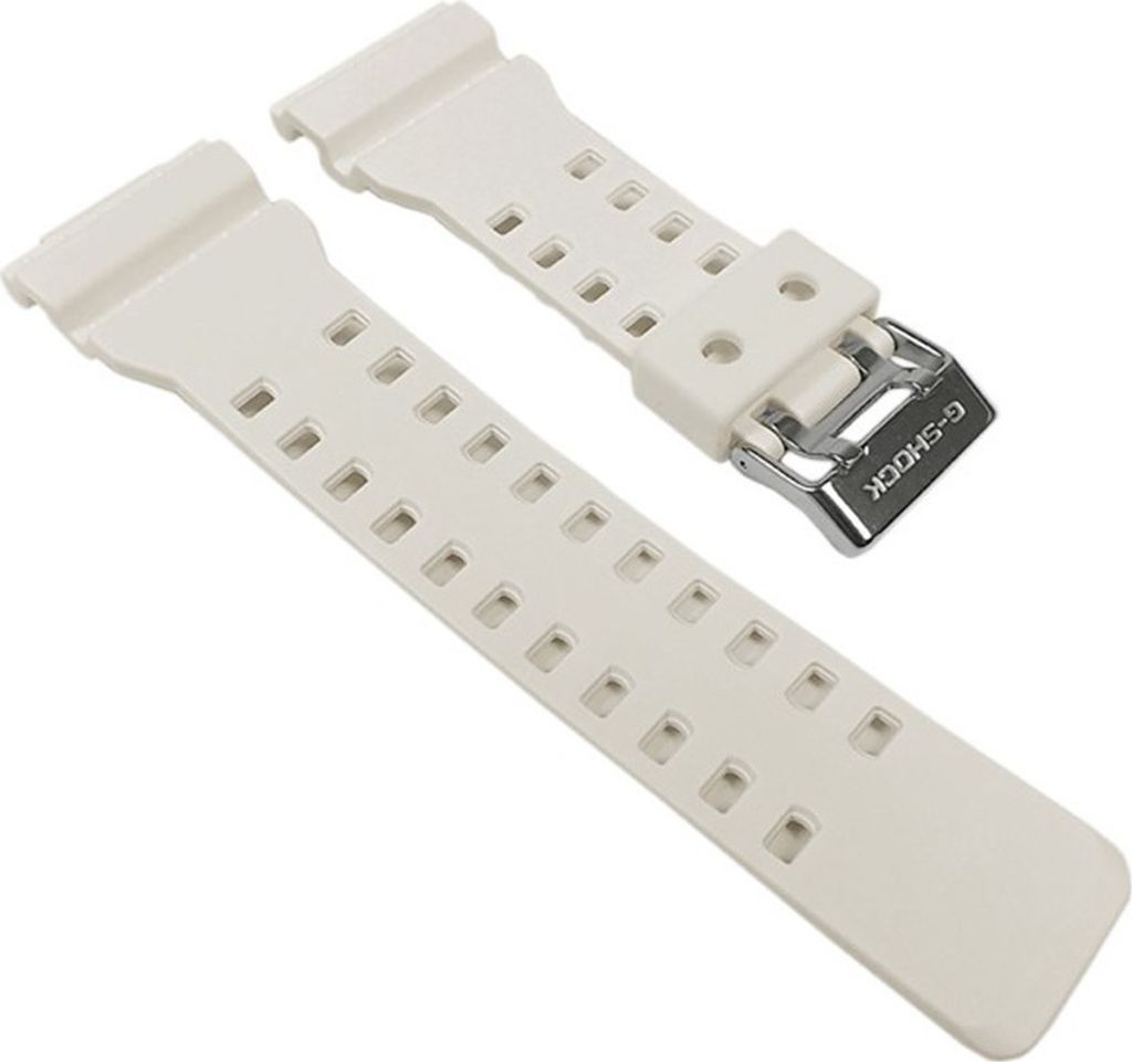 Casio G-Shock Uhrenarmband Resin weiß GA-110 GA-100 GD-100