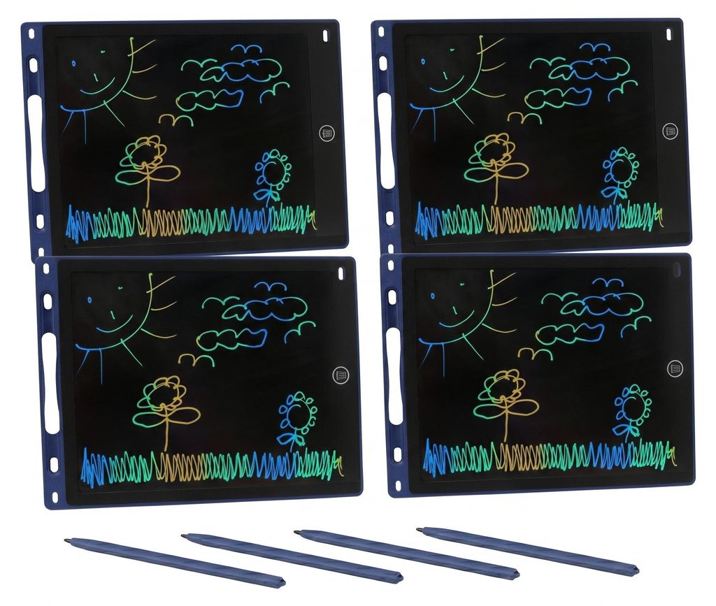 4 St. GENIE WP 10 LCD-Schreibtafel 10 Zoll – papierlos Produktbild 