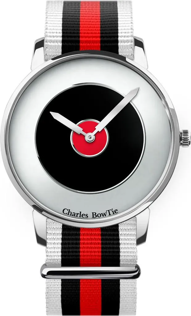 Montre Charles BowTie IPLSA.N.B Noir Intense avec Bracelet Interchangeable