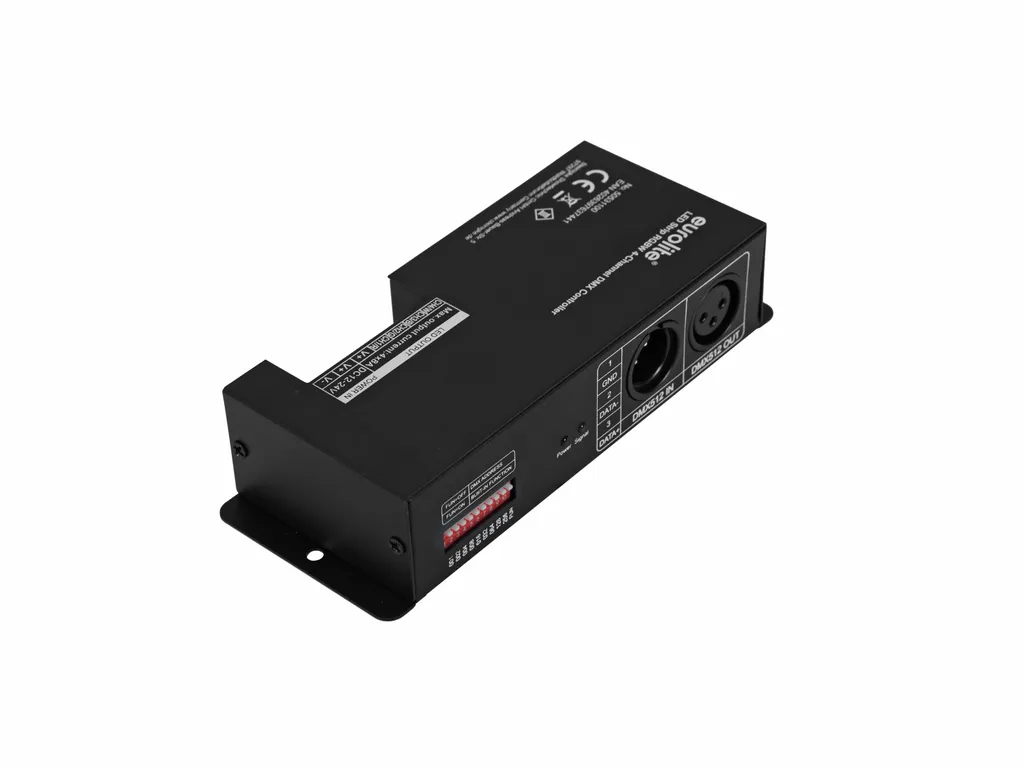 Décodeur DMX 4 canaux EUROLITE RGBW compact pour installation ruban