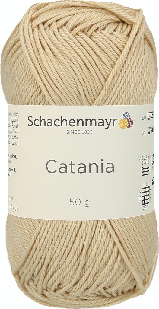 Schachenmayr Catania, 50g Sand Handstrickgarne Produktbild 