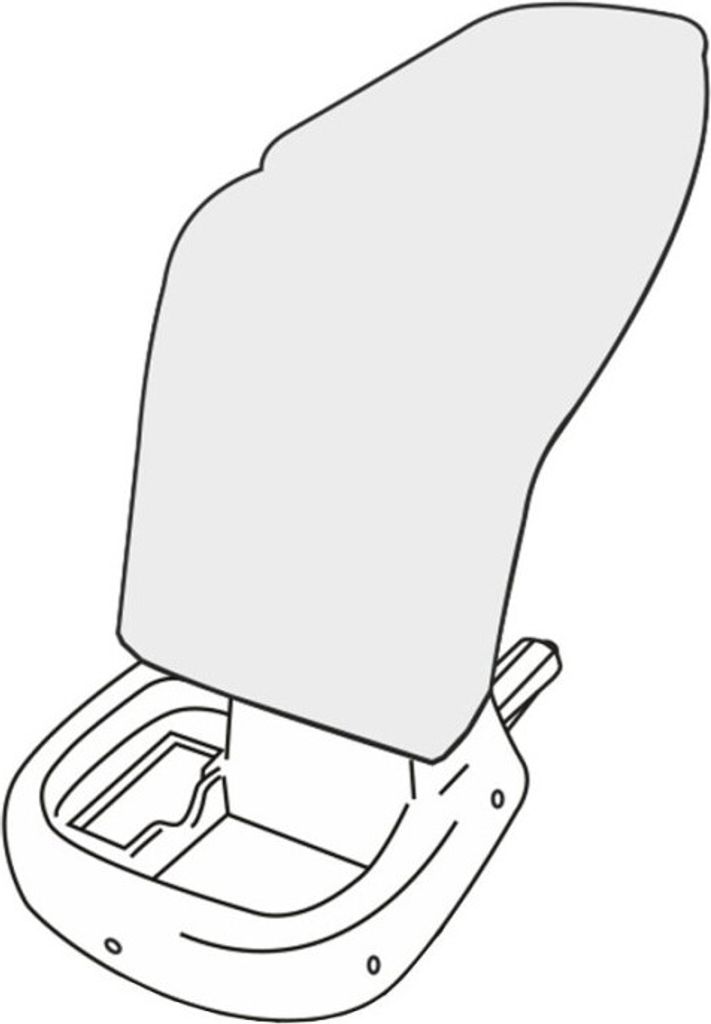Loketní opěrka Chevrolet Cruze 2009-2014 (ARMS, koženka) Obrázek produktu 