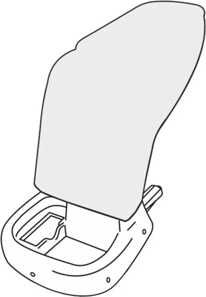 Bracciolo Chevrolet Cruze 2009-2014 (ARMS, tessuto)
