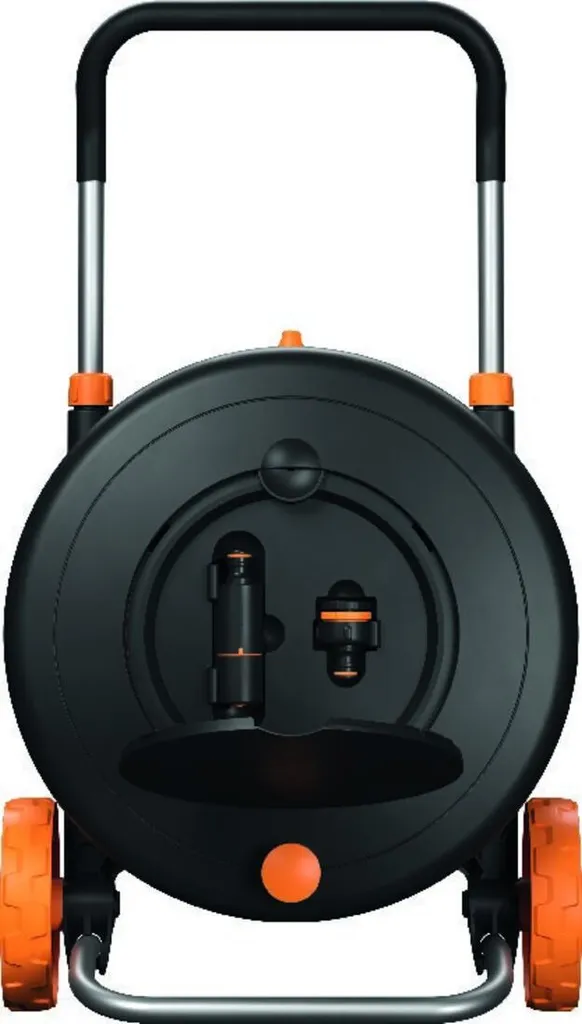 Fiskars Chariot Dévidoir M 13mm avec Tuyau 21.5m Modèle 1071639