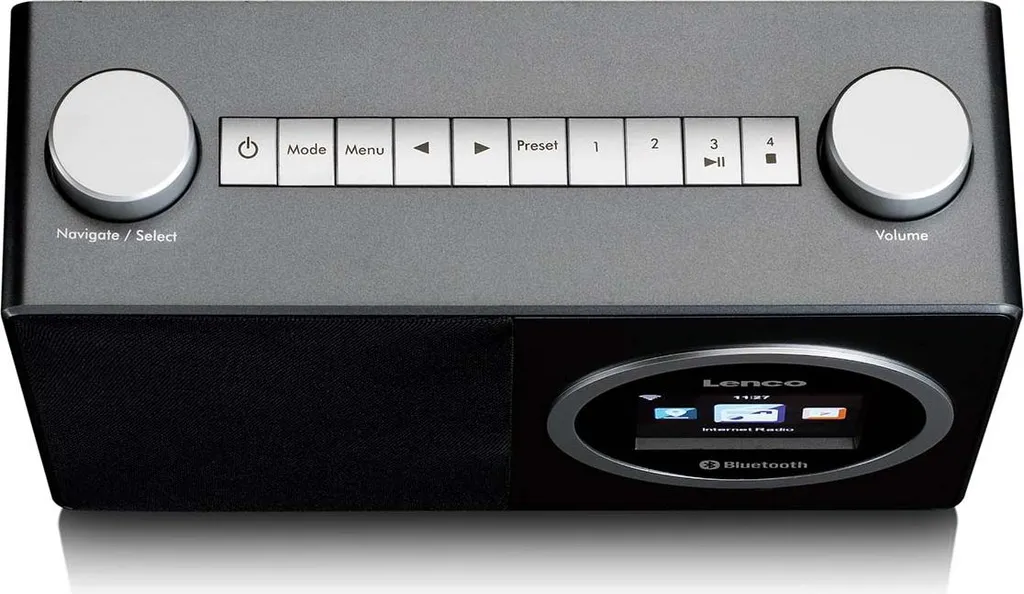 Radio Internet Wi-Fi Lenco DIR-70BK avec Réception Bluetooth Intégrée - 2