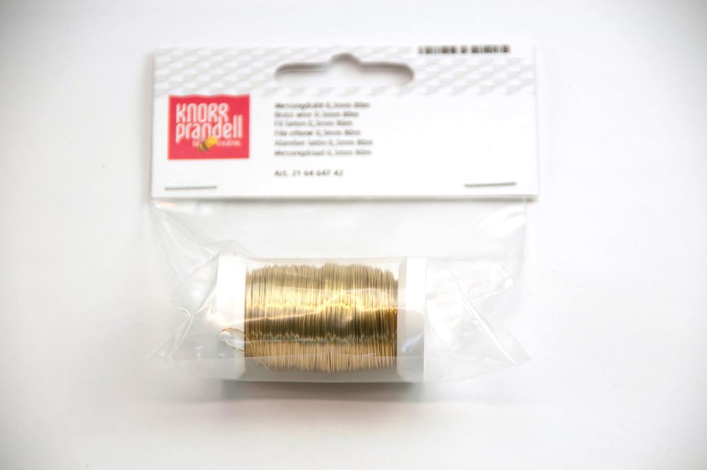 KNORR PRANDELL 216464742 Messingdraht 80 m Ø 03 mm