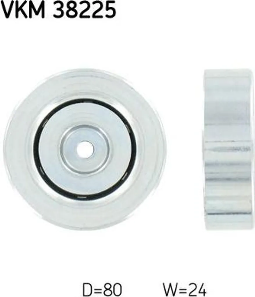 Poulie de Renvoi SKF VKM 38225 pour Réparation Courroie BMW E36 E39