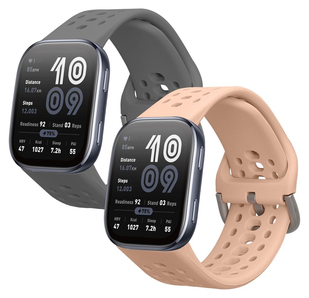 kwmobile 2x Uhrenarmband für Amazfit Bip 6 Armband - Produktbild 