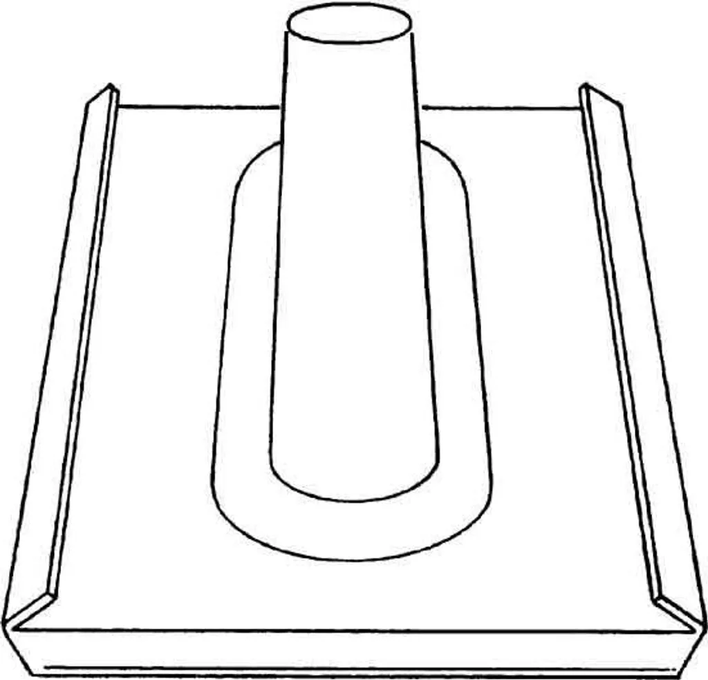 Supporto Tetto Triax DAB 52-3 N 140394 - Piombo e Zinco per Antenne