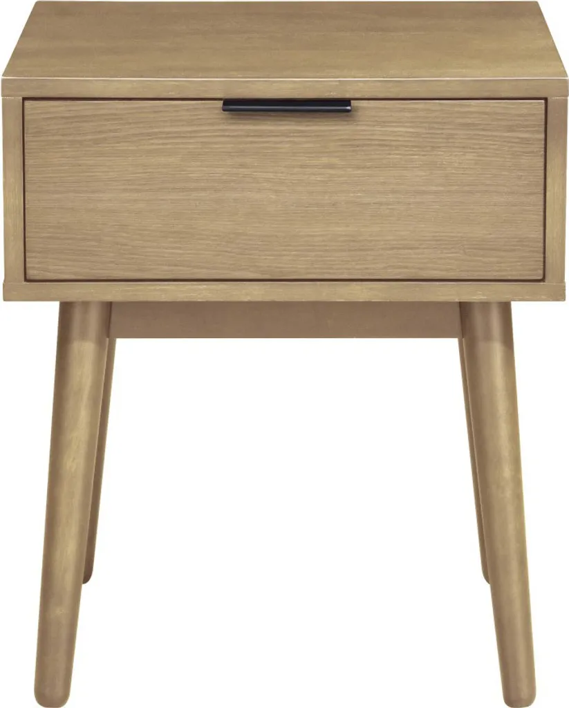 Table de nuit en bois Cassina, petit meuble de rangement design