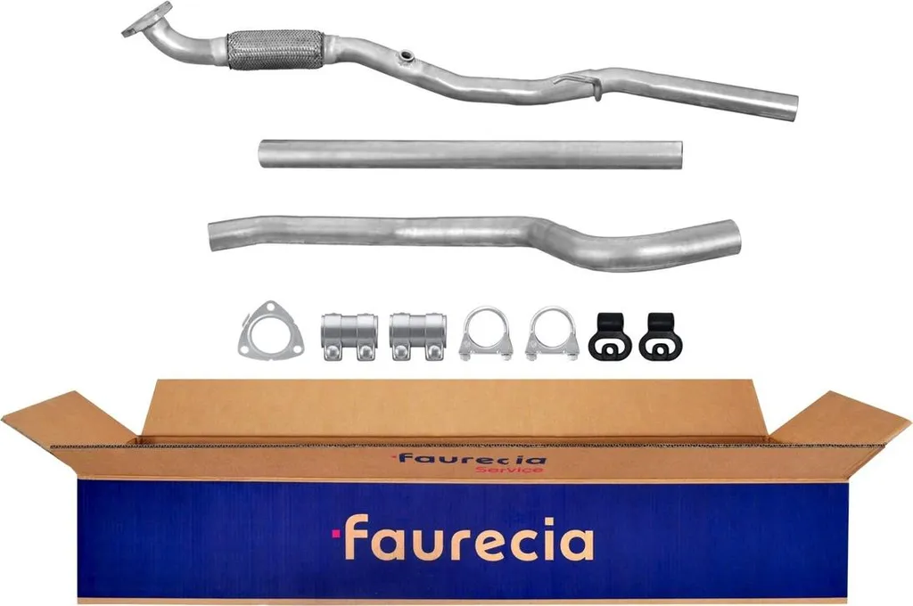 Tube de raccordement échappement avant Faurecia adapté à l'Opel Corsa