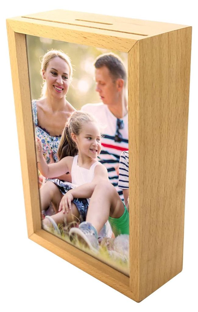 Spardose für Kinder, 3D-Spardose für Geldgeschenke, zur Aufbewahrung von Geld und Fotos, Zimmerdekoration für Jungen und Mädchen