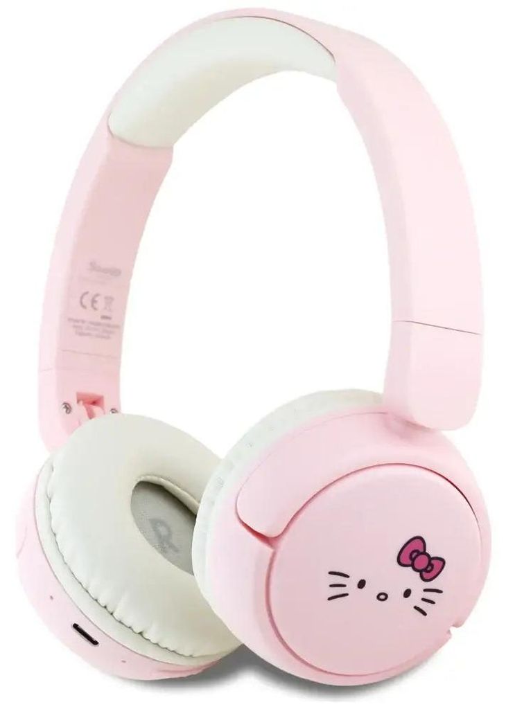 Bluetooth sluchátka do uší s logem Hello Kitty Face - Obrázek produktu 