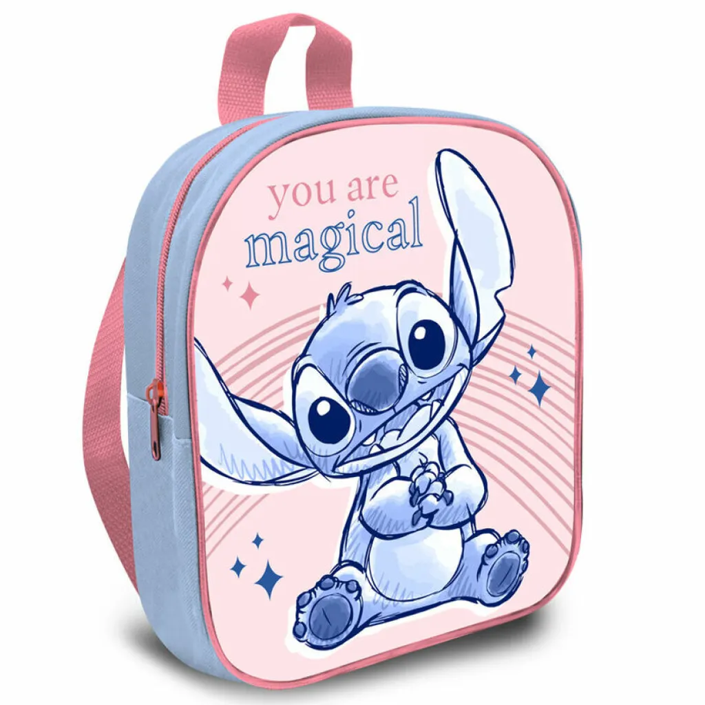 Sac à Dos Scolaire Stitch Disney 29cm pour École, Sport et Activités