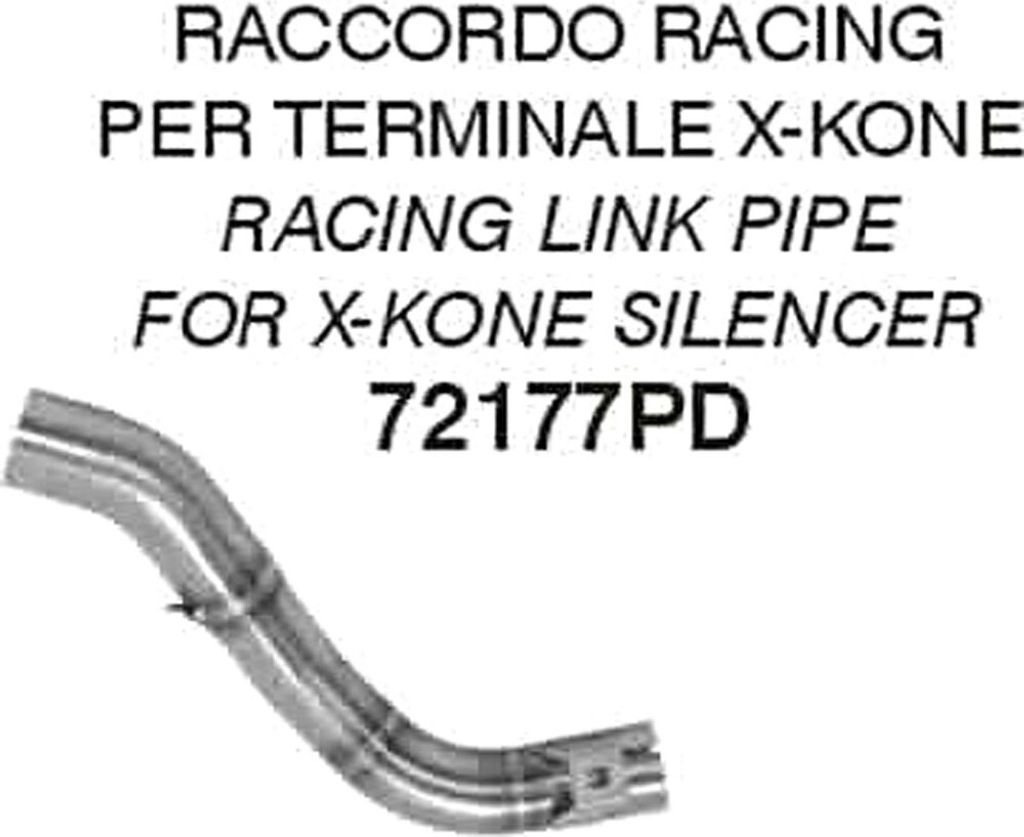 ARROW Rennstecker für X-Kone Auspuffanlagen für Honda CRF 300 L