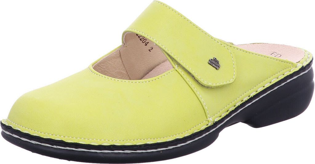 Finn Comfort Komfort Pantoletten Damen 31373635333733 Gelb 37 EU