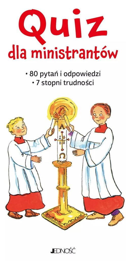Quiz dla ministrantów: 80 pytań, 7 poziomów trudności