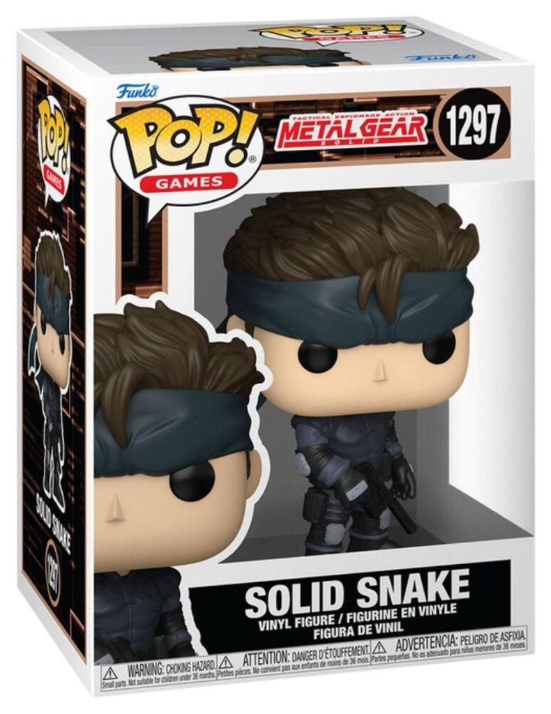 Figurina POP di Metal Gear Solid - Solid Snake n. 1297 Immagine del prodotto 