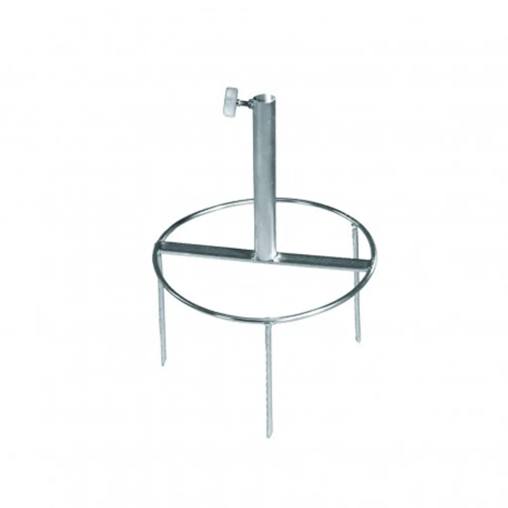 doppler Trépied pour gazon en acier résistant pour parasol de 38 mm