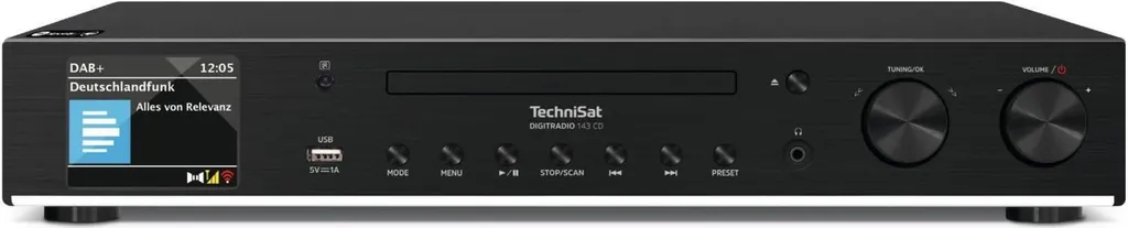 Radio Internet et DAB+ TechniSat Digitradio 143 CD lecteur MP3 USB