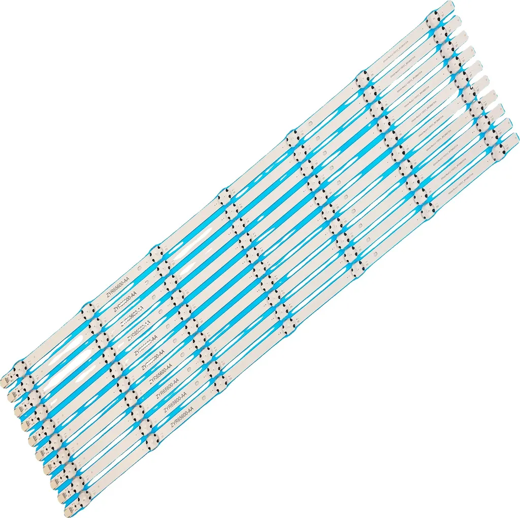 Barre LED TV 3V de 710 mm Haute Performance Énergétique - Lot de 10