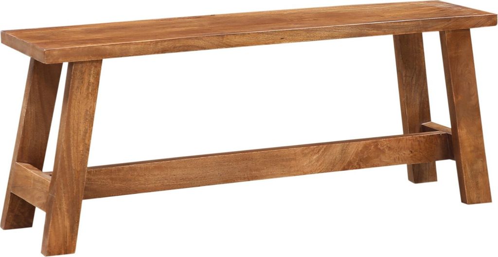 Marrakesch Skandinavische Sitzbank Schuhbank aus Holz massiv 100cm groß | Japandi Stil Bank Holzbank als Schlafzimmer oder Flur Deko | Balkonbank ...