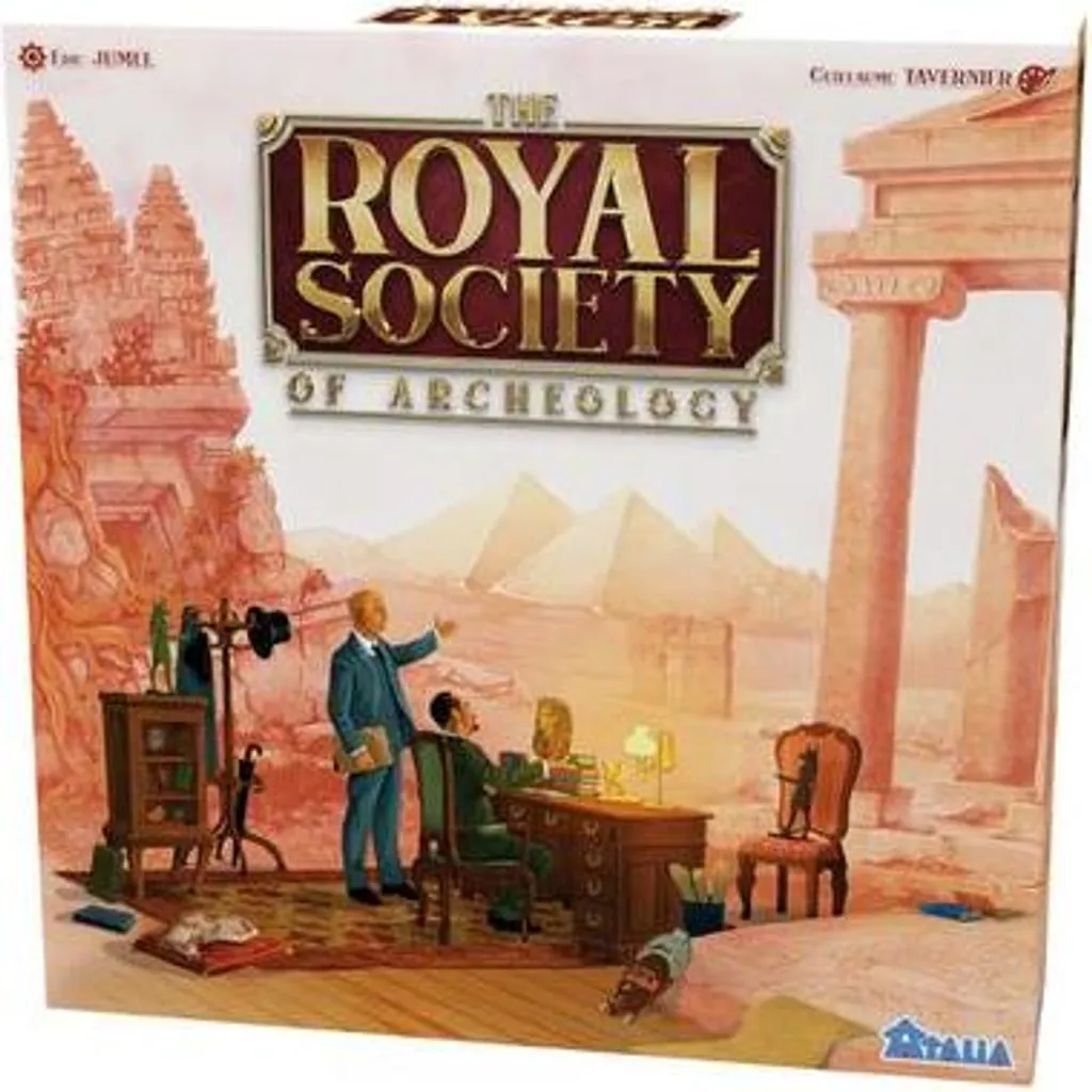 Livre La Société royale d'archéologie - Volume Relié Cuir pour Collection