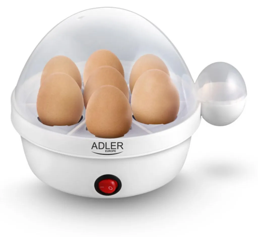 Adler AD 4459 Egg Cooker 450W - Cuoci fino a 7 Uova per Meal Prep