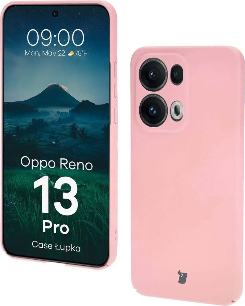 Bizon Case Lupka Oppo Reno13 Pro rosa
