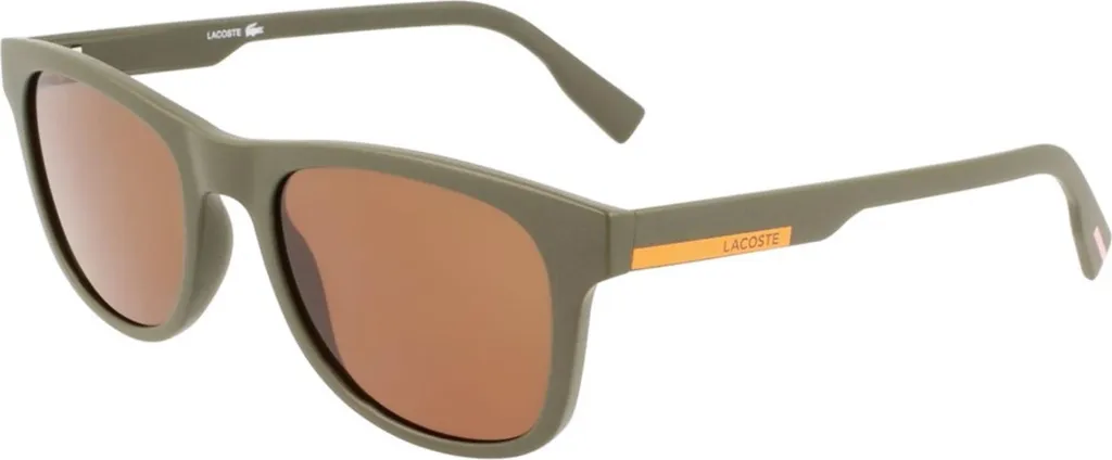 Lunettes de soleil de créateur avec monture carrée écaille
