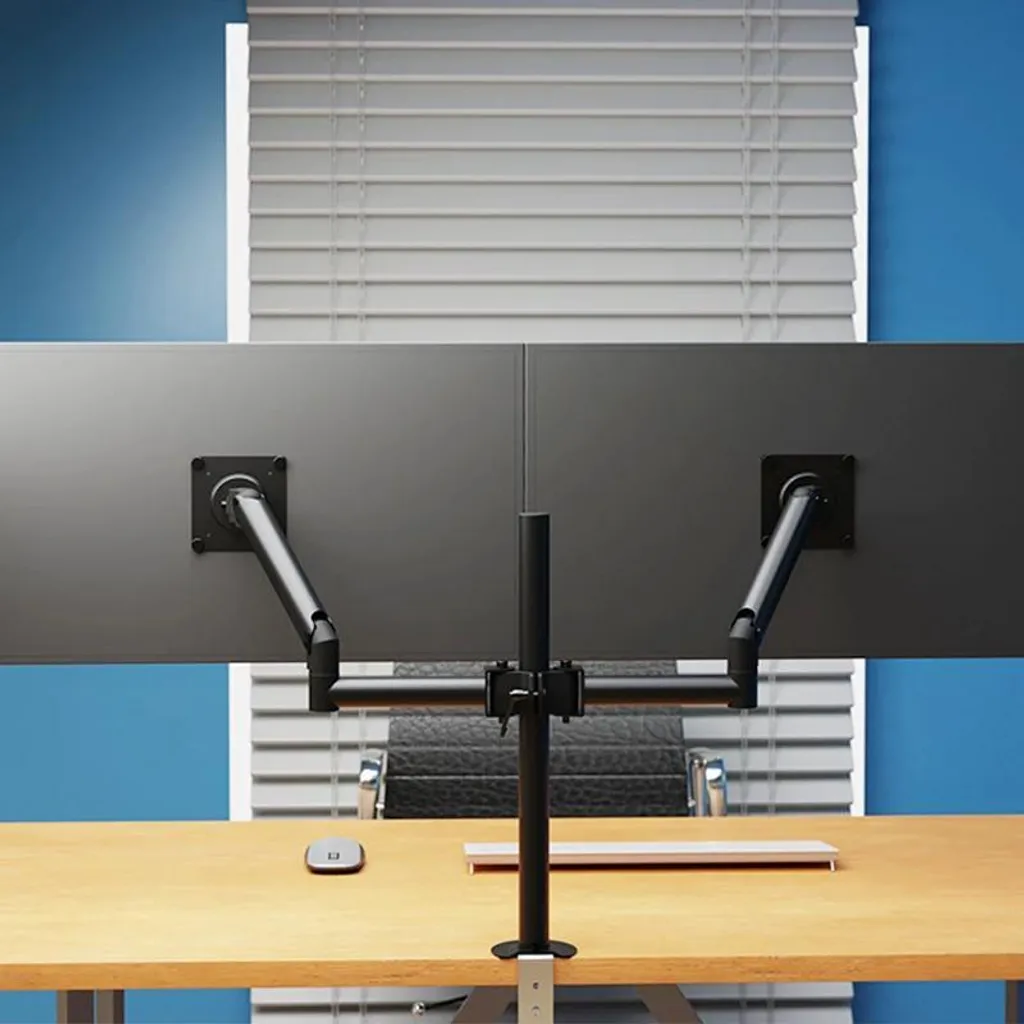 Support double écran de bureau pour le télétravail et multitâche - 5