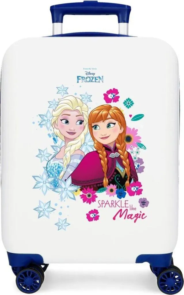 Valise de voyage Frozen Sparkle Like Magic 50 cm Disney idéale pour les vacances