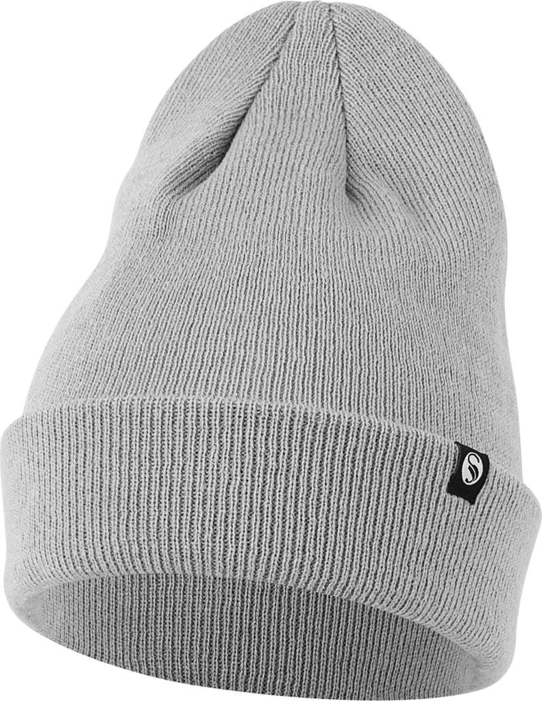 Stark Soul Strickmütze mit Innenfleece, Uni One Size Hellgrau