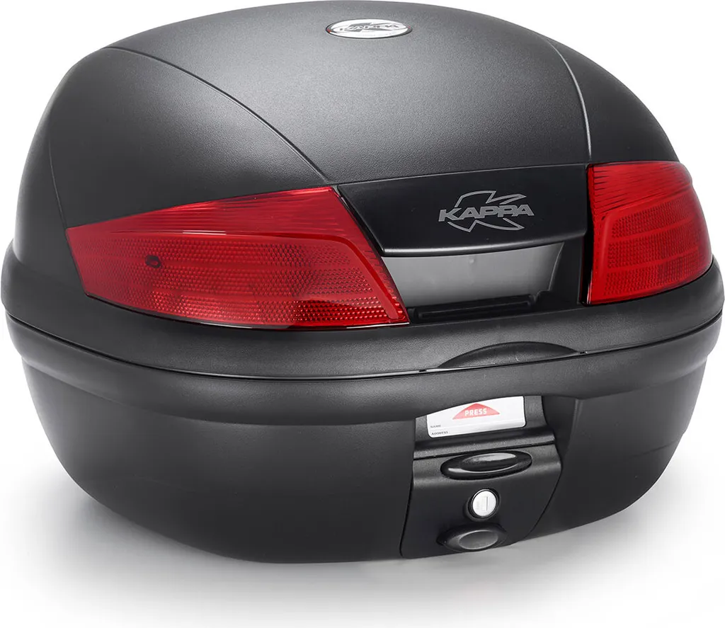 Bauletto Monolock KAPPA K35 ACTION nero rosso 35L