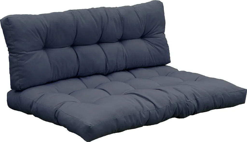 Coussins de Jardin Confortables Gris Anthracite RIOUGA Contre le Mal